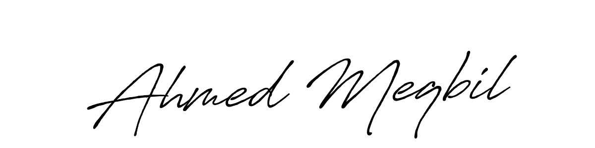 Once you've used our free online signature maker to create your best signature Antro_Vectra_Bolder style, it's time to enjoy all of the benefits that Ahmed Meqbil name signing documents. Ahmed Meqbil signature style 7 images and pictures png