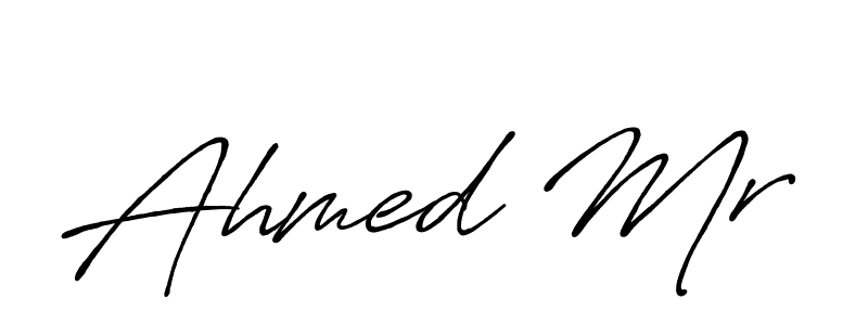 if you are searching for the best signature style for your name Ahmed Mr. so please give up your signature search. here we have designed multiple signature styles  using Antro_Vectra_Bolder. Ahmed Mr signature style 7 images and pictures png