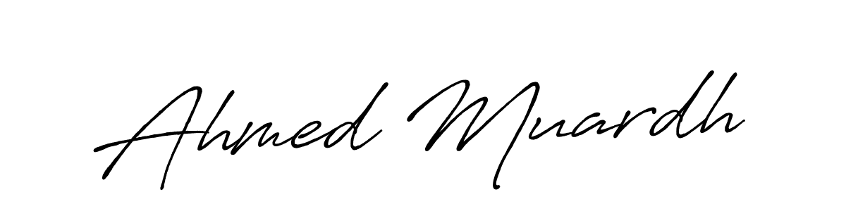 Make a beautiful signature design for name Ahmed Muardh. Use this online signature maker to create a handwritten signature for free. Ahmed Muardh signature style 7 images and pictures png