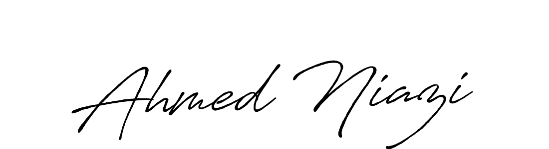 Make a beautiful signature design for name Ahmed Niazi. Use this online signature maker to create a handwritten signature for free. Ahmed Niazi signature style 7 images and pictures png