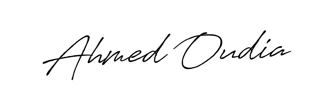 Similarly Antro_Vectra_Bolder is the best handwritten signature design. Signature creator online .You can use it as an online autograph creator for name Ahmed Oudia. Ahmed Oudia signature style 7 images and pictures png