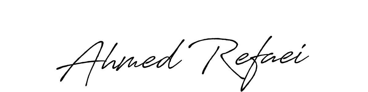 Make a beautiful signature design for name Ahmed Refaei. Use this online signature maker to create a handwritten signature for free. Ahmed Refaei signature style 7 images and pictures png