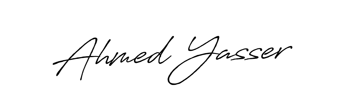 It looks lik you need a new signature style for name Ahmed Yasser. Design unique handwritten (Antro_Vectra_Bolder) signature with our free signature maker in just a few clicks. Ahmed Yasser signature style 7 images and pictures png