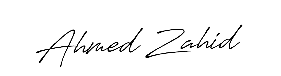 This is the best signature style for the Ahmed Zahid name. Also you like these signature font (Antro_Vectra_Bolder). Mix name signature. Ahmed Zahid signature style 7 images and pictures png