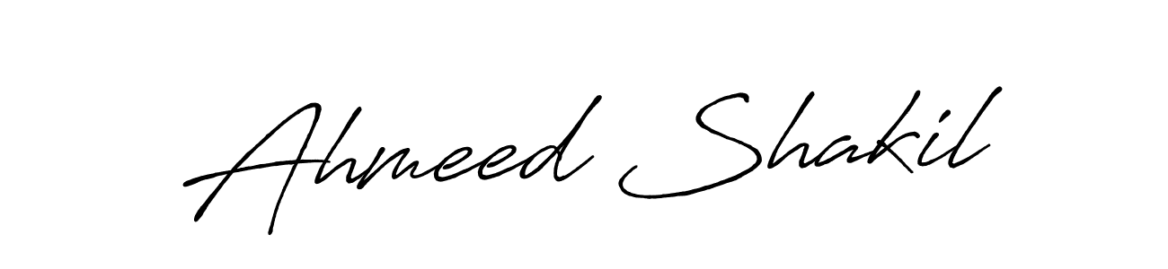 How to Draw Ahmeed Shakil signature style? Antro_Vectra_Bolder is a latest design signature styles for name Ahmeed Shakil. Ahmeed Shakil signature style 7 images and pictures png