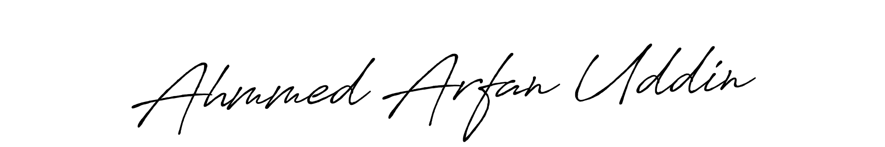 It looks lik you need a new signature style for name Ahmmed Arfan Uddin. Design unique handwritten (Antro_Vectra_Bolder) signature with our free signature maker in just a few clicks. Ahmmed Arfan Uddin signature style 7 images and pictures png
