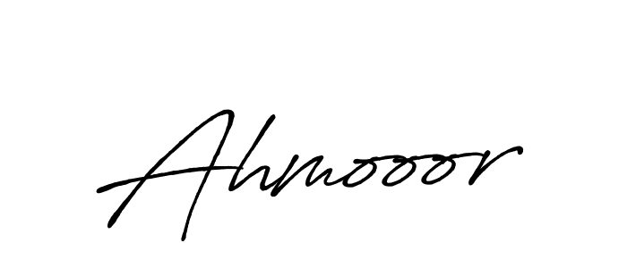 Ahmooor stylish signature style. Best Handwritten Sign (Antro_Vectra_Bolder) for my name. Handwritten Signature Collection Ideas for my name Ahmooor. Ahmooor signature style 7 images and pictures png