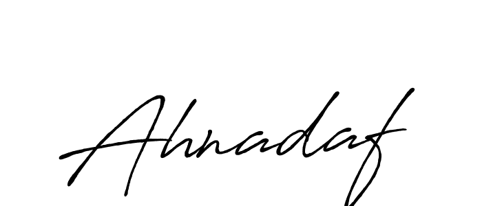 It looks lik you need a new signature style for name Ahnadaf. Design unique handwritten (Antro_Vectra_Bolder) signature with our free signature maker in just a few clicks. Ahnadaf signature style 7 images and pictures png