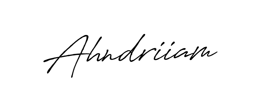 You can use this online signature creator to create a handwritten signature for the name Ahndriiam. This is the best online autograph maker. Ahndriiam signature style 7 images and pictures png