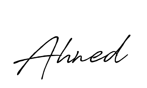 Similarly Antro_Vectra_Bolder is the best handwritten signature design. Signature creator online .You can use it as an online autograph creator for name Ahned. Ahned signature style 7 images and pictures png