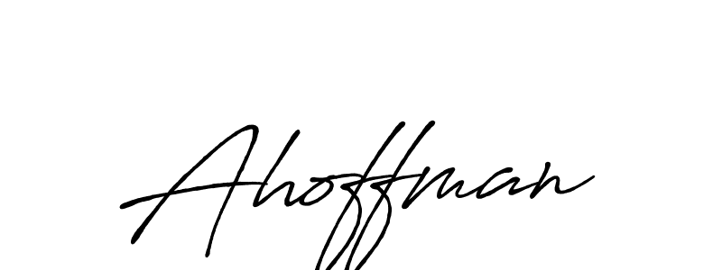 The best way (Antro_Vectra_Bolder) to make a short signature is to pick only two or three words in your name. The name Ahoffman include a total of six letters. For converting this name. Ahoffman signature style 7 images and pictures png
