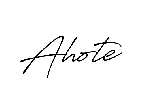 How to Draw Ahote signature style? Antro_Vectra_Bolder is a latest design signature styles for name Ahote. Ahote signature style 7 images and pictures png