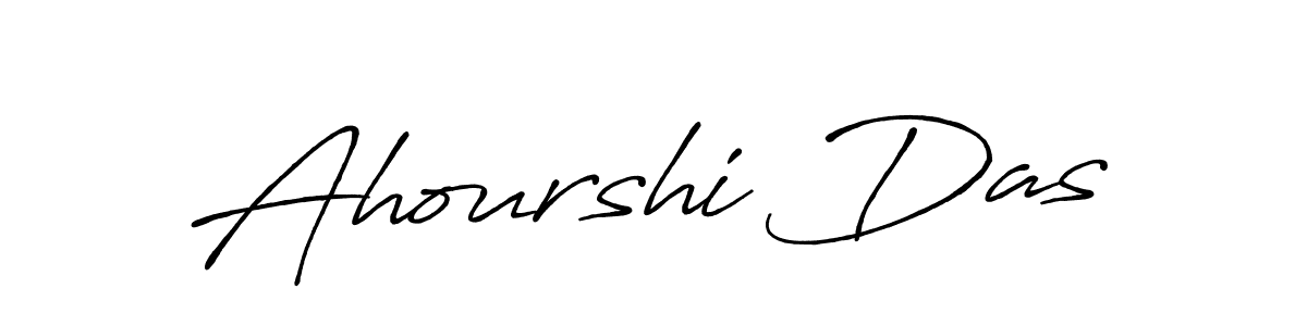 How to make Ahourshi Das signature? Antro_Vectra_Bolder is a professional autograph style. Create handwritten signature for Ahourshi Das name. Ahourshi Das signature style 7 images and pictures png