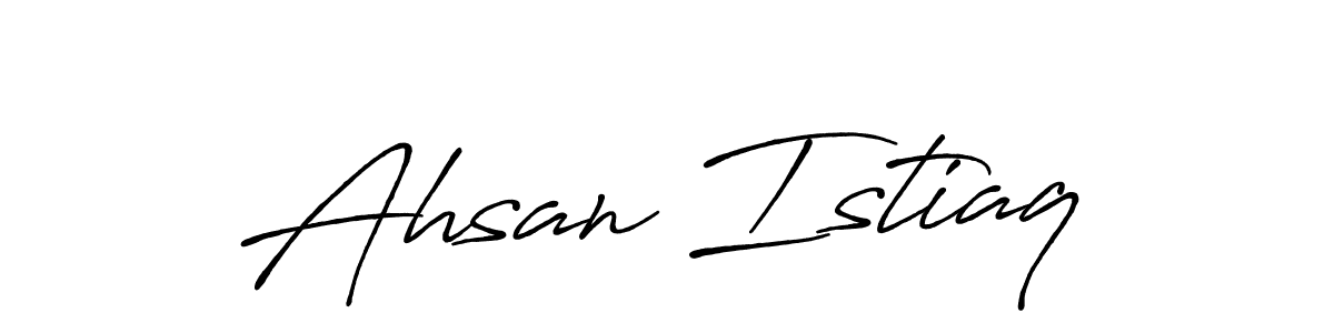 You can use this online signature creator to create a handwritten signature for the name Ahsan Istiaq. This is the best online autograph maker. Ahsan Istiaq signature style 7 images and pictures png