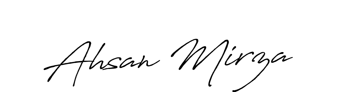 How to Draw Ahsan Mirza signature style? Antro_Vectra_Bolder is a latest design signature styles for name Ahsan Mirza. Ahsan Mirza signature style 7 images and pictures png