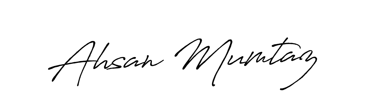 How to make Ahsan Mumtaz signature? Antro_Vectra_Bolder is a professional autograph style. Create handwritten signature for Ahsan Mumtaz name. Ahsan Mumtaz signature style 7 images and pictures png