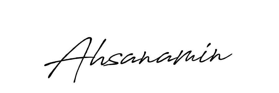 The best way (Antro_Vectra_Bolder) to make a short signature is to pick only two or three words in your name. The name Ahsanamin include a total of six letters. For converting this name. Ahsanamin signature style 7 images and pictures png