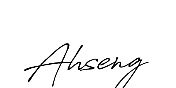 Antro_Vectra_Bolder is a professional signature style that is perfect for those who want to add a touch of class to their signature. It is also a great choice for those who want to make their signature more unique. Get Ahseng name to fancy signature for free. Ahseng signature style 7 images and pictures png