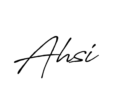 Antro_Vectra_Bolder is a professional signature style that is perfect for those who want to add a touch of class to their signature. It is also a great choice for those who want to make their signature more unique. Get Ahsi name to fancy signature for free. Ahsi signature style 7 images and pictures png