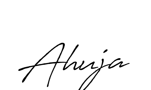 It looks lik you need a new signature style for name Ahuja. Design unique handwritten (Antro_Vectra_Bolder) signature with our free signature maker in just a few clicks. Ahuja signature style 7 images and pictures png