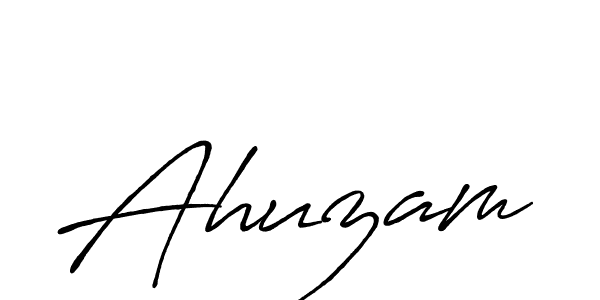 How to Draw Ahuzam signature style? Antro_Vectra_Bolder is a latest design signature styles for name Ahuzam. Ahuzam signature style 7 images and pictures png