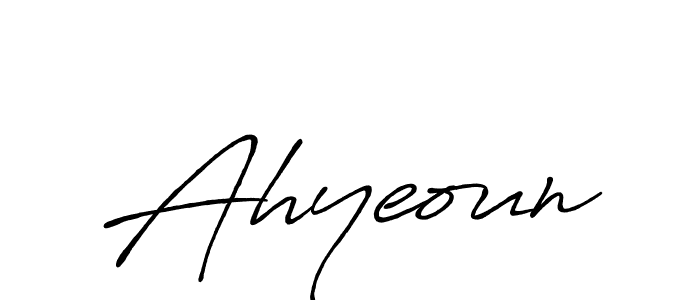 Here are the top 10 professional signature styles for the name Ahyeoun. These are the best autograph styles you can use for your name. Ahyeoun signature style 7 images and pictures png