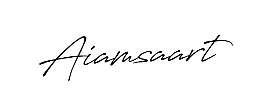 It looks lik you need a new signature style for name Aiamsaart. Design unique handwritten (Antro_Vectra_Bolder) signature with our free signature maker in just a few clicks. Aiamsaart signature style 7 images and pictures png