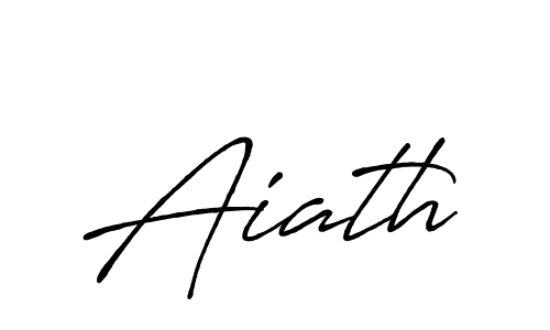 Here are the top 10 professional signature styles for the name Aiath. These are the best autograph styles you can use for your name. Aiath signature style 7 images and pictures png