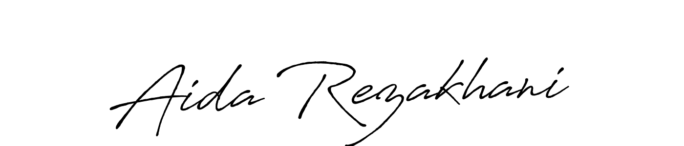 Once you've used our free online signature maker to create your best signature Antro_Vectra_Bolder style, it's time to enjoy all of the benefits that Aida Rezakhani name signing documents. Aida Rezakhani signature style 7 images and pictures png