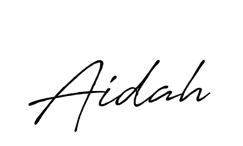 You should practise on your own different ways (Antro_Vectra_Bolder) to write your name (Aidah) in signature. don't let someone else do it for you. Aidah signature style 7 images and pictures png