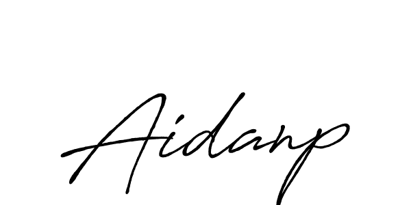 The best way (Antro_Vectra_Bolder) to make a short signature is to pick only two or three words in your name. The name Aidanp include a total of six letters. For converting this name. Aidanp signature style 7 images and pictures png