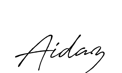 Here are the top 10 professional signature styles for the name Aidaz. These are the best autograph styles you can use for your name. Aidaz signature style 7 images and pictures png