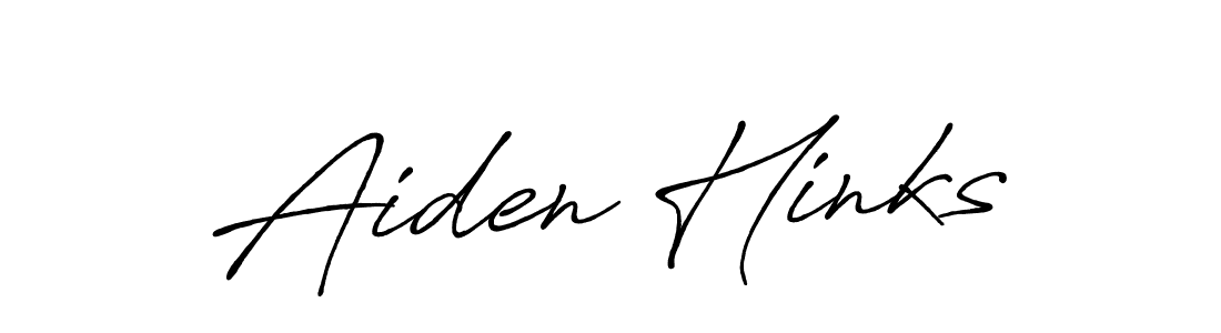 Antro_Vectra_Bolder is a professional signature style that is perfect for those who want to add a touch of class to their signature. It is also a great choice for those who want to make their signature more unique. Get Aiden Hinks name to fancy signature for free. Aiden Hinks signature style 7 images and pictures png
