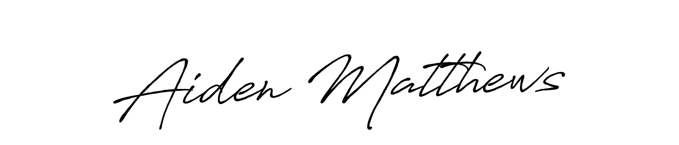 How to make Aiden Matthews signature? Antro_Vectra_Bolder is a professional autograph style. Create handwritten signature for Aiden Matthews name. Aiden Matthews signature style 7 images and pictures png