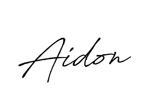 Also we have Aidon name is the best signature style. Create professional handwritten signature collection using Antro_Vectra_Bolder autograph style. Aidon signature style 7 images and pictures png