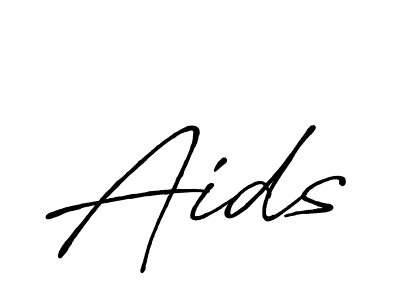 Also You can easily find your signature by using the search form. We will create Aids name handwritten signature images for you free of cost using Antro_Vectra_Bolder sign style. Aids signature style 7 images and pictures png