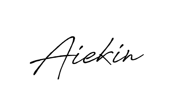 Best and Professional Signature Style for Aiekin. Antro_Vectra_Bolder Best Signature Style Collection. Aiekin signature style 7 images and pictures png