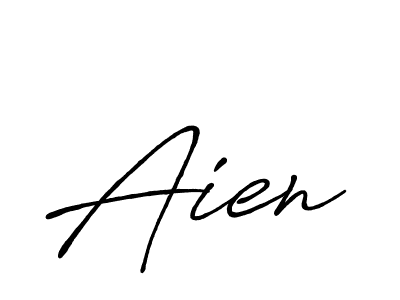 Once you've used our free online signature maker to create your best signature Antro_Vectra_Bolder style, it's time to enjoy all of the benefits that Aien name signing documents. Aien signature style 7 images and pictures png