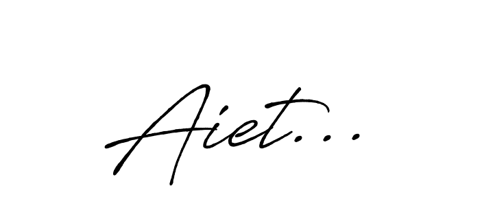 How to Draw Aiet... signature style? Antro_Vectra_Bolder is a latest design signature styles for name Aiet.... Aiet... signature style 7 images and pictures png