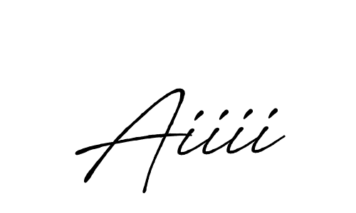 Also You can easily find your signature by using the search form. We will create Aiiii name handwritten signature images for you free of cost using Antro_Vectra_Bolder sign style. Aiiii signature style 7 images and pictures png