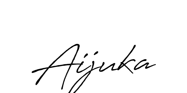 Also You can easily find your signature by using the search form. We will create Aijuka name handwritten signature images for you free of cost using Antro_Vectra_Bolder sign style. Aijuka signature style 7 images and pictures png