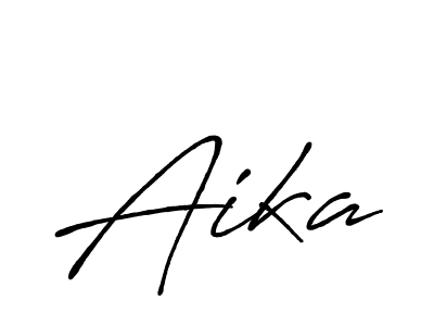 It looks lik you need a new signature style for name Aika. Design unique handwritten (Antro_Vectra_Bolder) signature with our free signature maker in just a few clicks. Aika signature style 7 images and pictures png