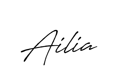 How to make Ailia name signature. Use Antro_Vectra_Bolder style for creating short signs online. This is the latest handwritten sign. Ailia signature style 7 images and pictures png