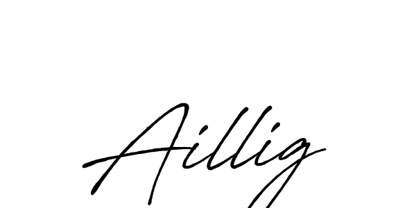 Antro_Vectra_Bolder is a professional signature style that is perfect for those who want to add a touch of class to their signature. It is also a great choice for those who want to make their signature more unique. Get Aillig name to fancy signature for free. Aillig signature style 7 images and pictures png