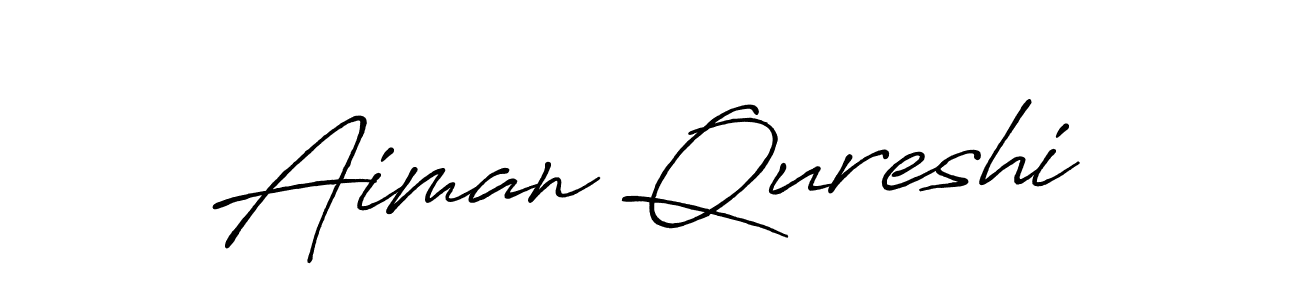 This is the best signature style for the Aiman Qureshi name. Also you like these signature font (Antro_Vectra_Bolder). Mix name signature. Aiman Qureshi signature style 7 images and pictures png