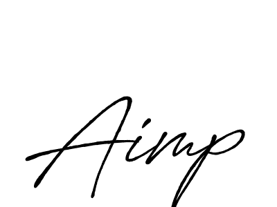 if you are searching for the best signature style for your name Aimp. so please give up your signature search. here we have designed multiple signature styles  using Antro_Vectra_Bolder. Aimp signature style 7 images and pictures png