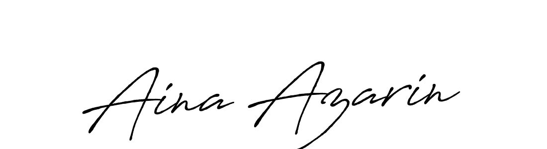 How to make Aina Azarin signature? Antro_Vectra_Bolder is a professional autograph style. Create handwritten signature for Aina Azarin name. Aina Azarin signature style 7 images and pictures png