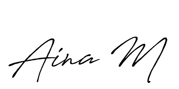 Check out images of Autograph of Aina M name. Actor Aina M Signature Style. Antro_Vectra_Bolder is a professional sign style online. Aina M signature style 7 images and pictures png