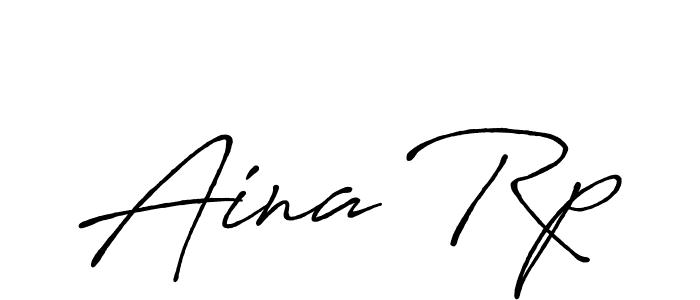 It looks lik you need a new signature style for name Aina Rp. Design unique handwritten (Antro_Vectra_Bolder) signature with our free signature maker in just a few clicks. Aina Rp signature style 7 images and pictures png