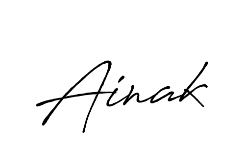The best way (Antro_Vectra_Bolder) to make a short signature is to pick only two or three words in your name. The name Ainak include a total of six letters. For converting this name. Ainak signature style 7 images and pictures png